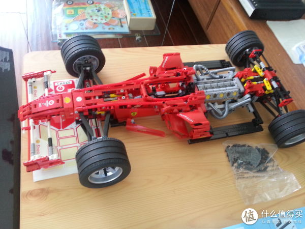新手:得高 3335 1:8法拉利F1方程式赛车玩具 ,性价比之选
