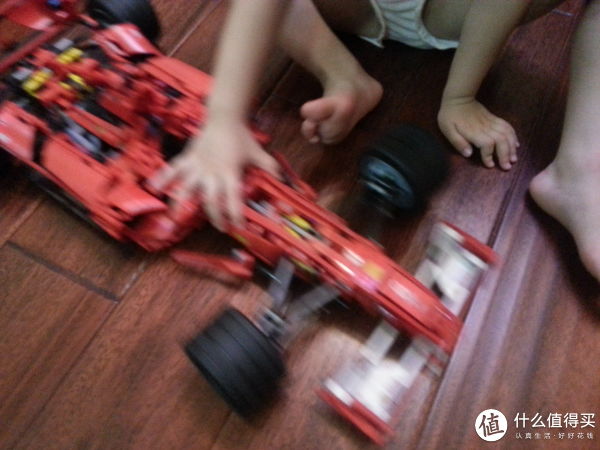 新手:得高 3335 1:8法拉利F1方程式赛车玩具 ,性价比之选