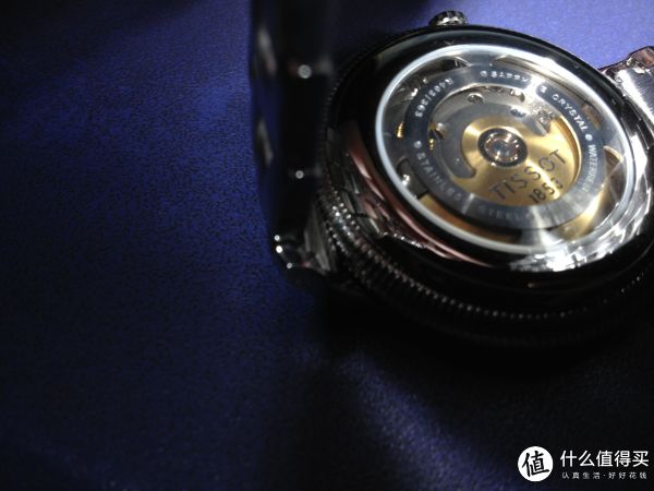 亚马逊神价格 TISSOT 天梭 宝环系列 机械男表 T97.1.483.51