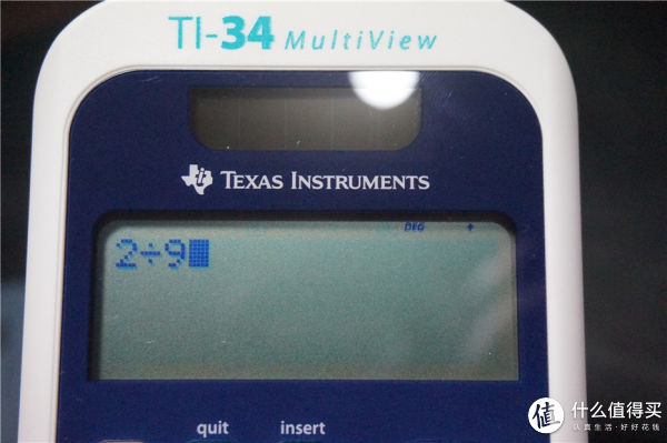不愿意丢掉的数学——TI 德州仪器 TI-34 MultiView科学计算器