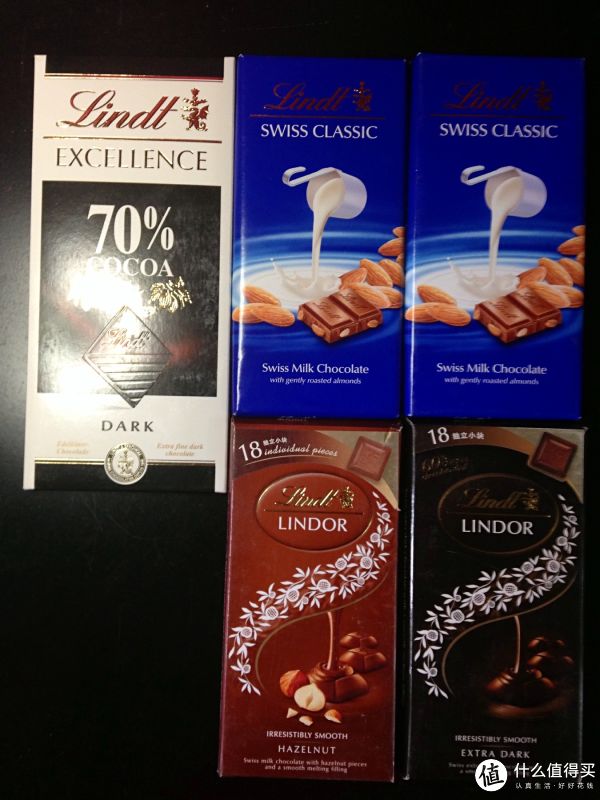 Lindt 瑞士莲 排装巧克力