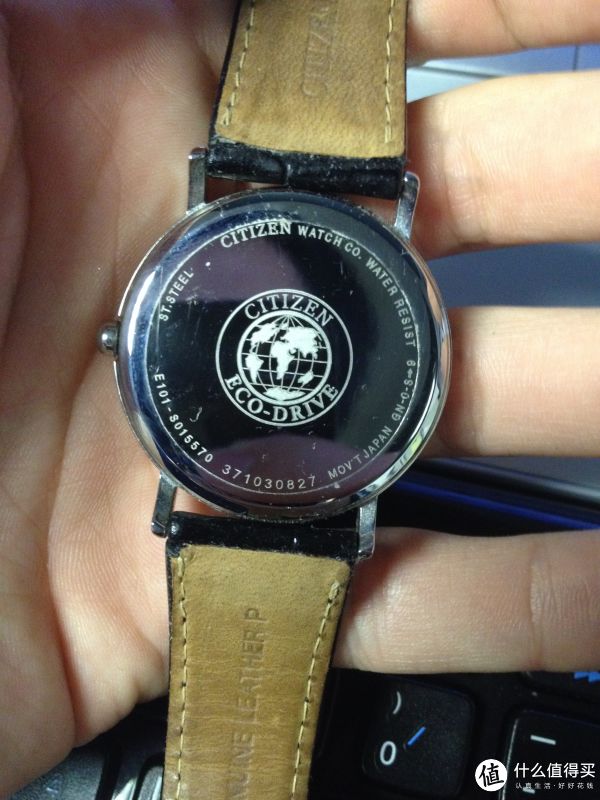 懒人的选择:citizen 西铁城 black dial bm8240-03e 男款光动能腕表