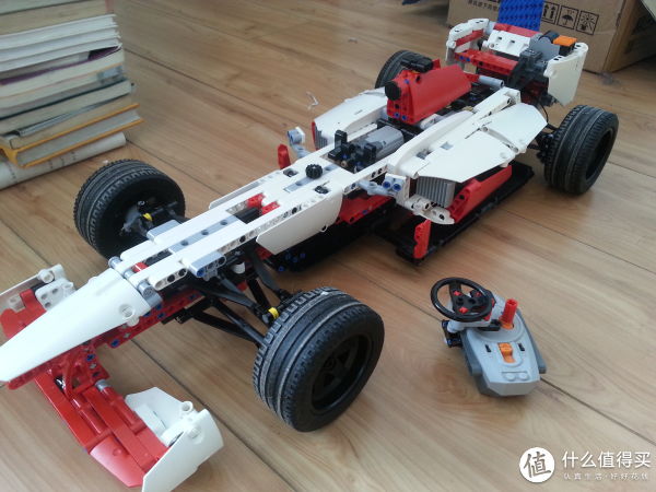 《lego 乐高 42000 grand prix racer 方程式赛车 简单加装行走部动力