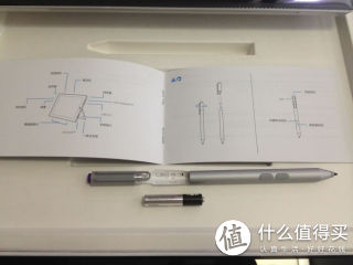 笔里还需要一节7号电池，这是更换示意图，拧开笔里也有一张