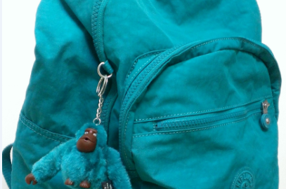 kipling 凯普林 seoul backpack with laptop protection 青色双肩包